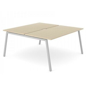 NARBUTAS - Dvojmiestny pracovný stôl NOVA A 160x144 cm