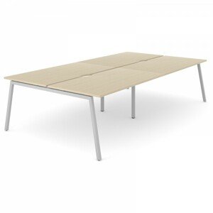 NARBUTAS - Štvormiestny pracovný stôl NOVA A 320x144 cm