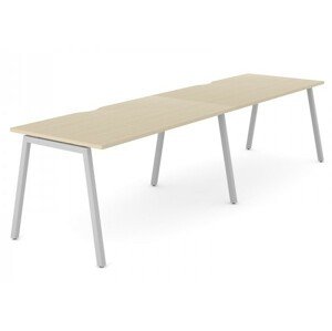 NARBUTAS - Dvojmiestny pracovný stôl NOVA A 320x80 cm