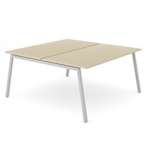NARBUTAS - Dvojmiestny pracovný stôl NOVA A 180x144 cm