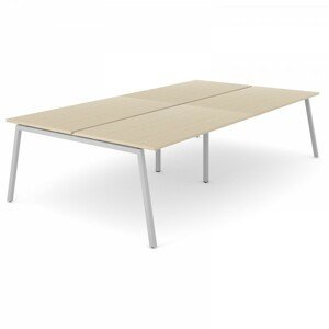 NARBUTAS - Štvormiestny pracovný stôl NOVA A 360x164 cm