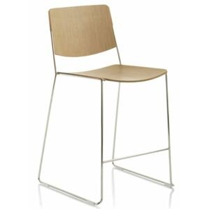 Fornasarig - Dubová barová stolička LINK 60X Counter - nízka