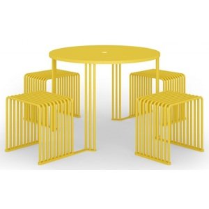 URBANTIME - Súprava stoličiek a stola ZEROQUINDICI